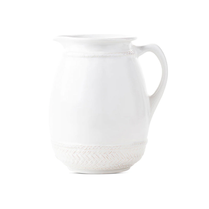 LE PANIER WHITEWASH PITCHER/VASE LE PANIER PITCHER VASE WHITEWASH - JULISKA - Compralo en CorinneRegalos.com