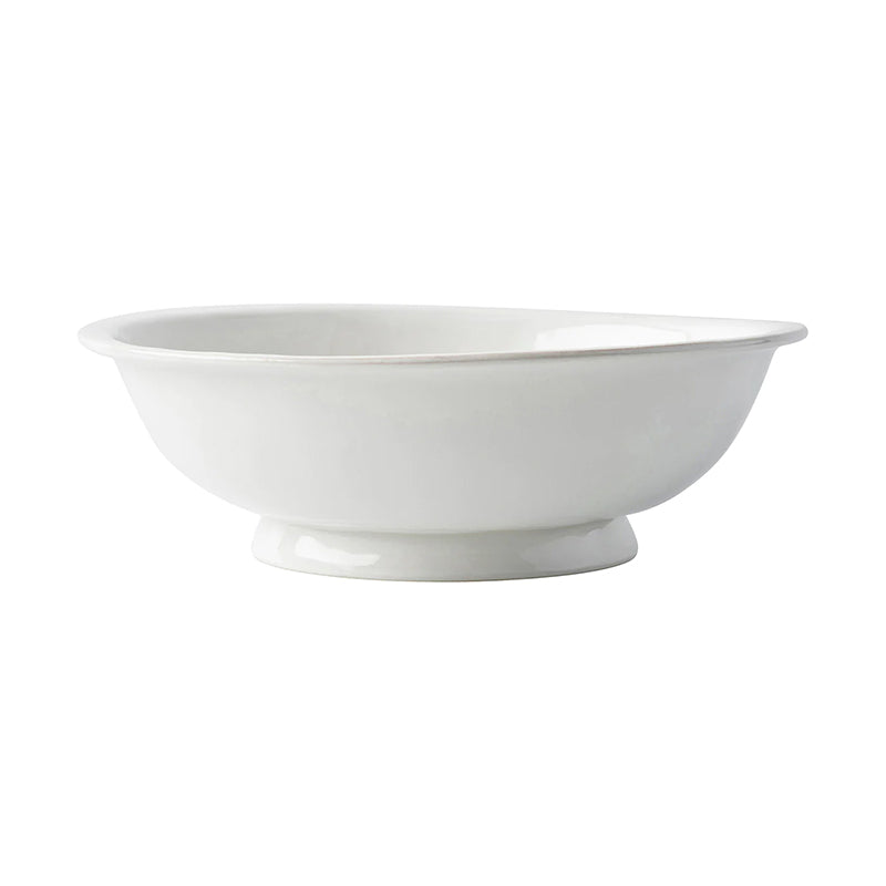 PURE WHITEWASH FOOTED FRUIT BOWL - JULISKA - Compralo en CorinneRegalos.com