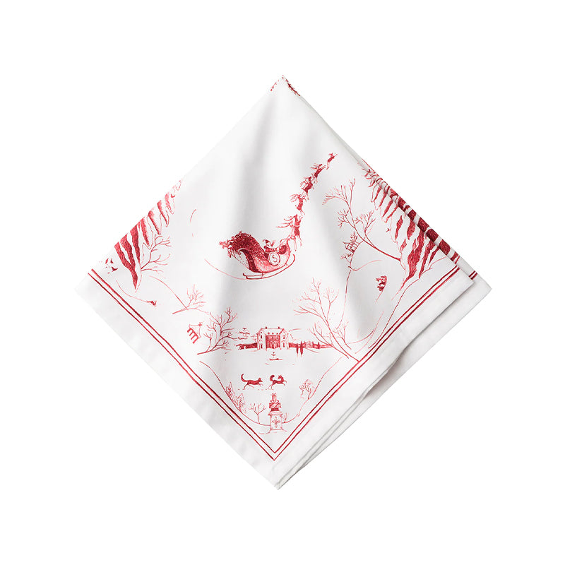 NAPKIN CE RUBY WINTER FROLIC 20INCHSQ - JULISKA - Compralo en CorinneRegalos.com