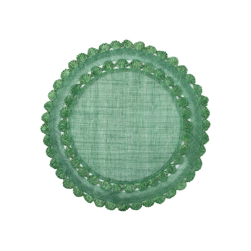 Isadora Evergreen Placemat - Disponible en Corinne Regalos