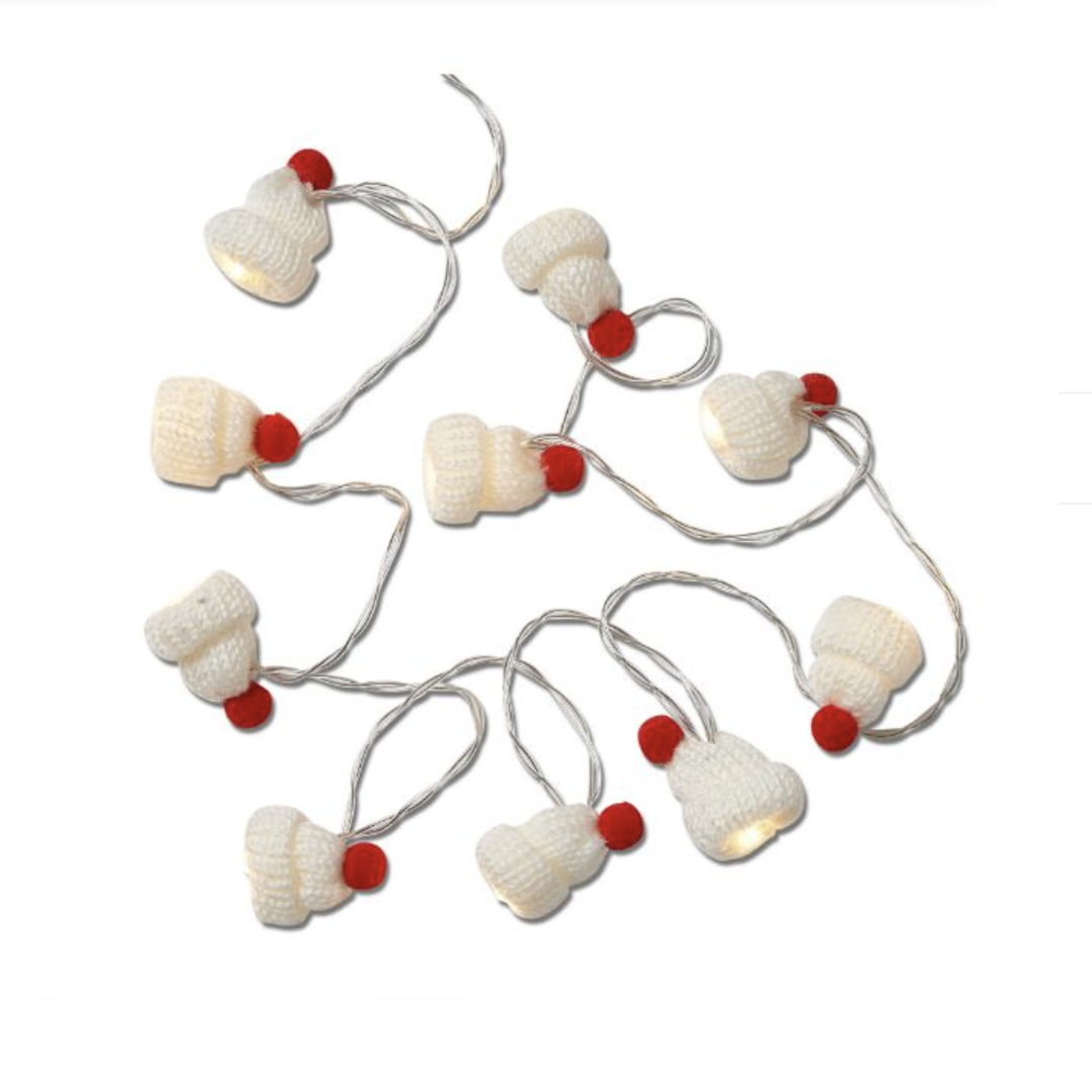 KNIT HAT STRING LIGHTS - TAG - Compralo en CorinneRegalos.com