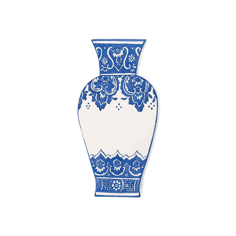 CHINA BLUE VASE TABLE ACCENT - PACK OF 12 - HESTER & COOK - Compralo en CorinneRegalos.com
