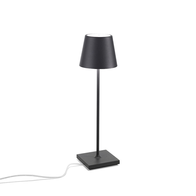 POLDINA PRO DARK GREY TABLE LAMP - ZAFFERANO - Compralo en CorinneRegalos.com