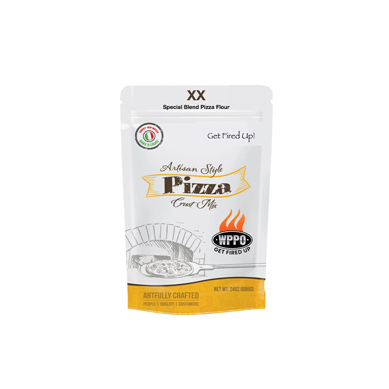 NEW ARTISAN STYLE PIZZA CRUST MIX - READY IN 20 MINUTES 2# - Disponible en Corinne Regalos