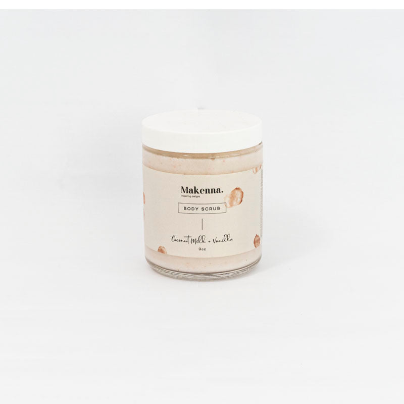 Body Scrub Coconut Milk & Vanilla - MAKENNA - Compralo en CorinneRegalos.com